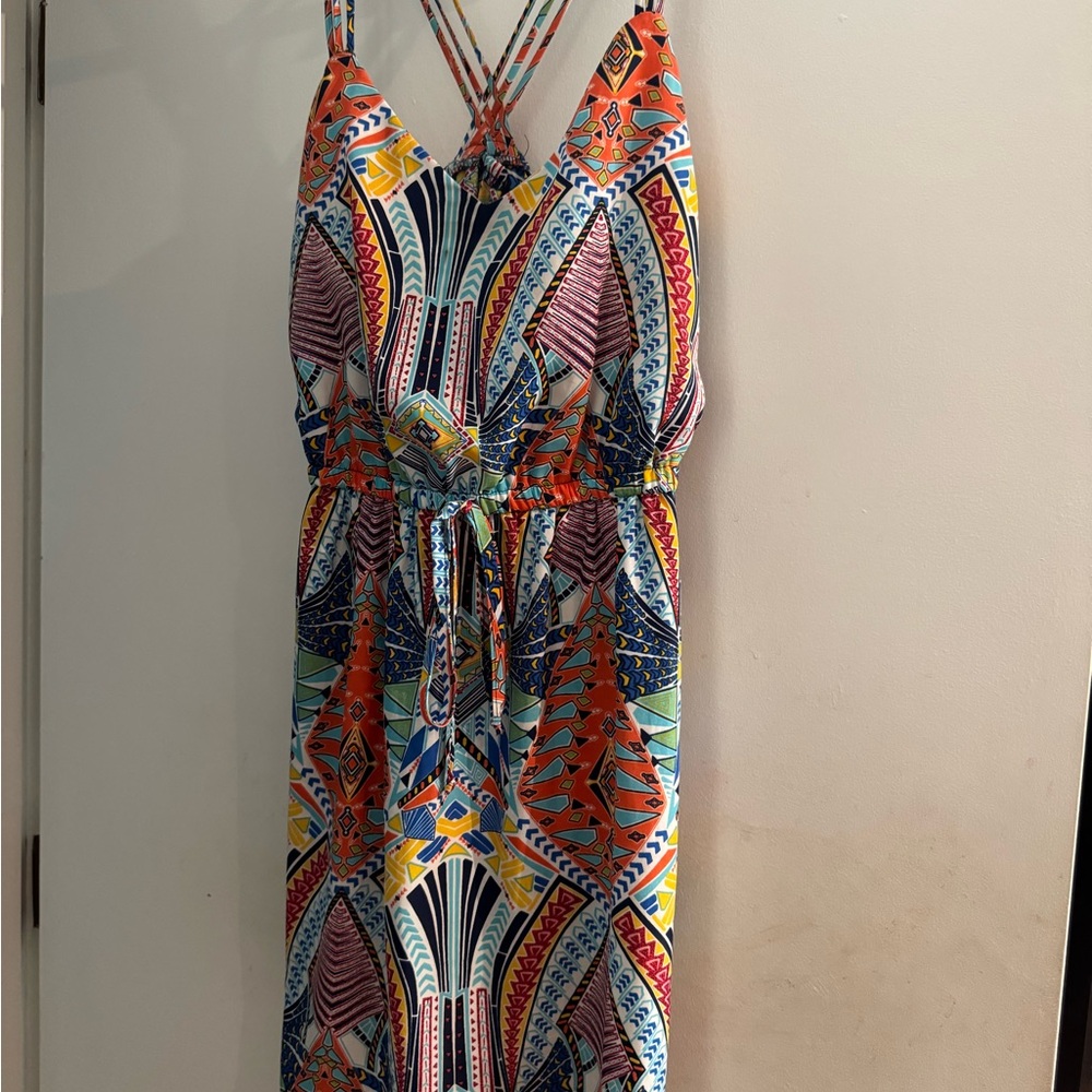 BeBop Multicolor Geometric Dress